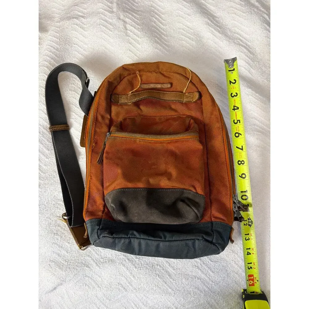 Tumi Alpha Bravo Monterey Men's Brown Leather Sling Backpack